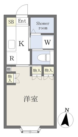 ワールドハイムの物件間取画像